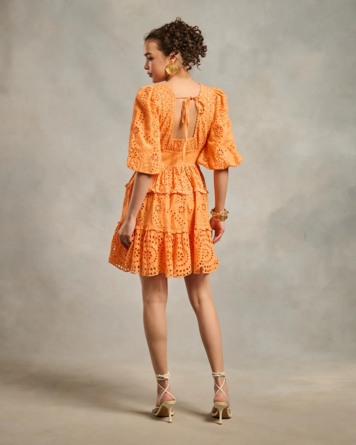 Serena Schiffli Dress - Image 19