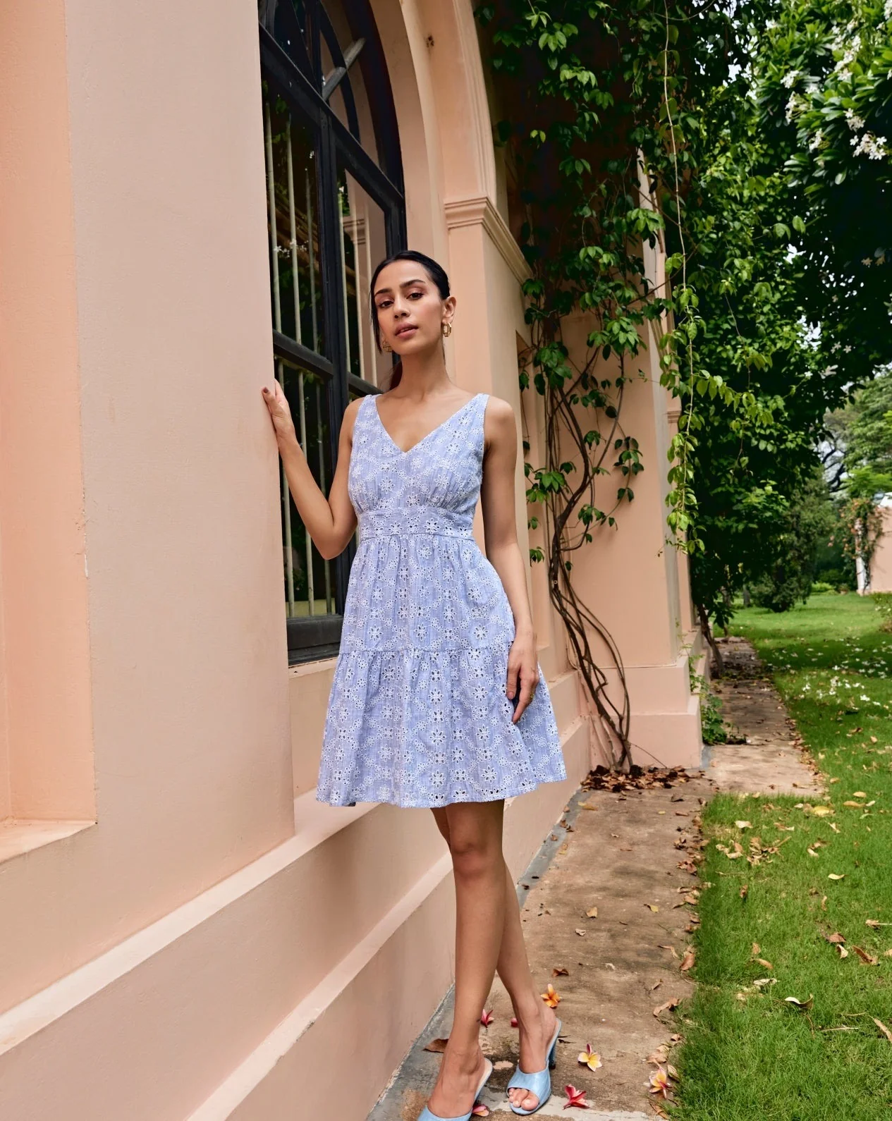 Amanda Schiffli Dress - Image 3