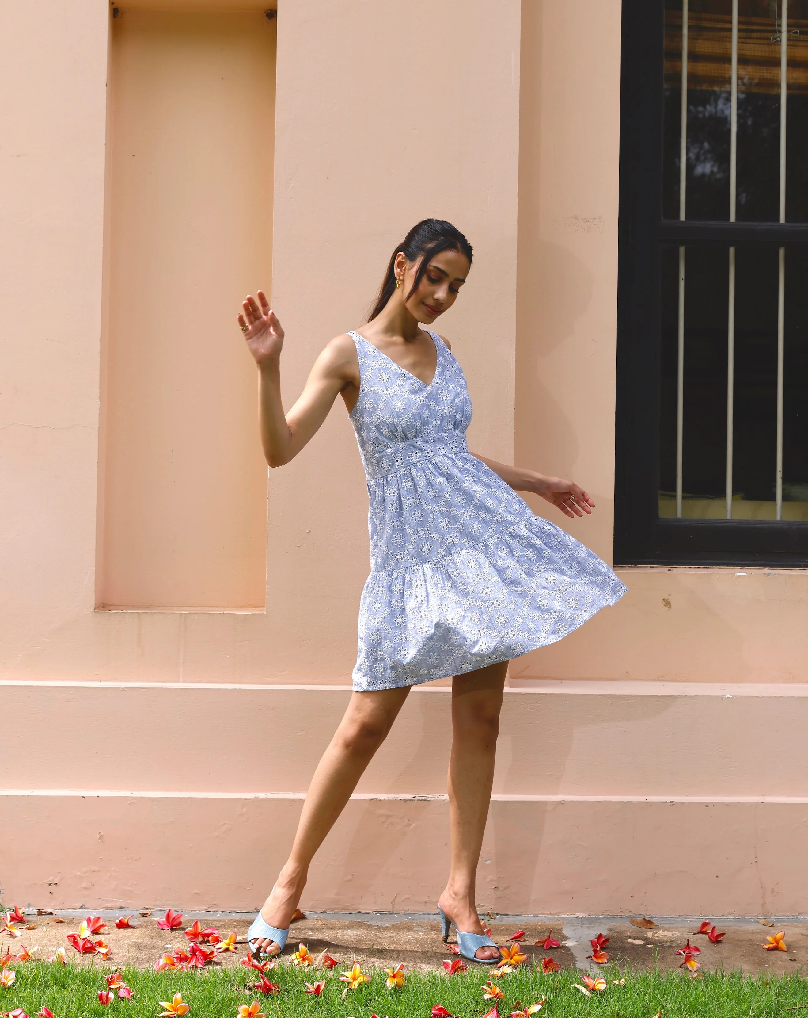 Amanda Schiffli Dress - Image 5