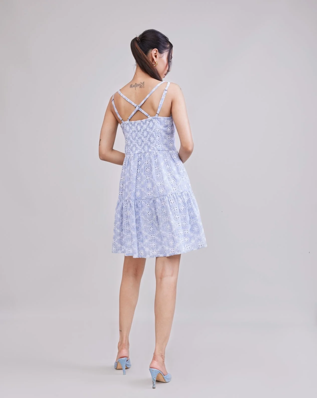 Amanda Schiffli Dress - Image 6