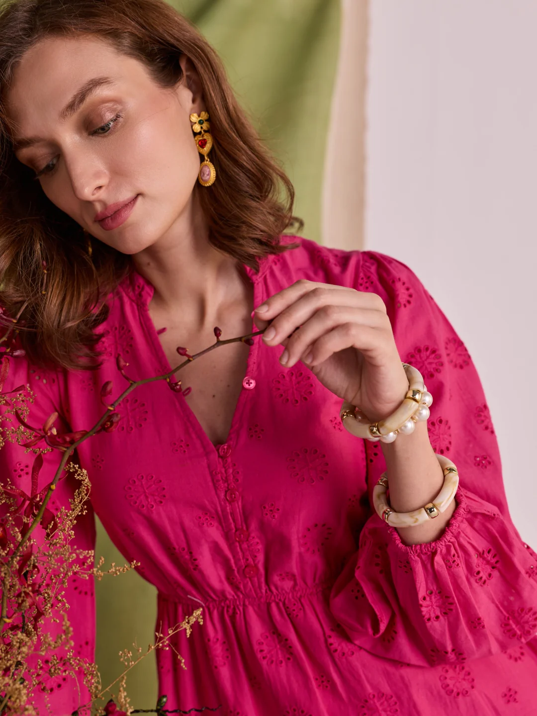 Sophie Schiffli Dress - Image 8