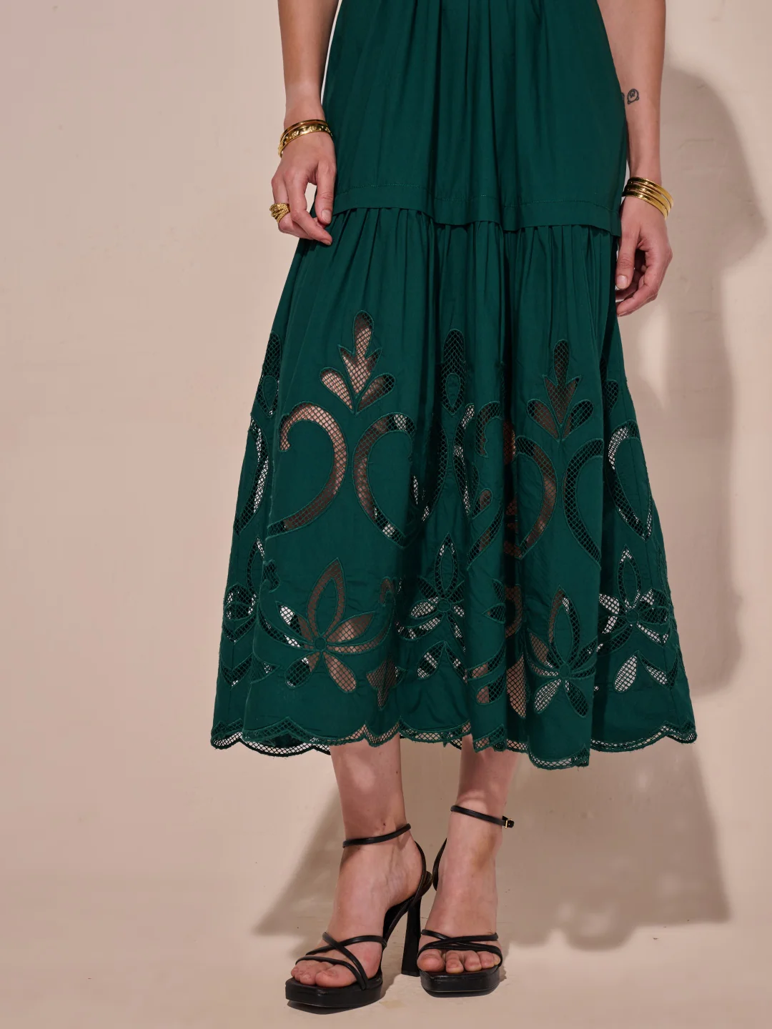 Ava Cutwork Dress - Image 10