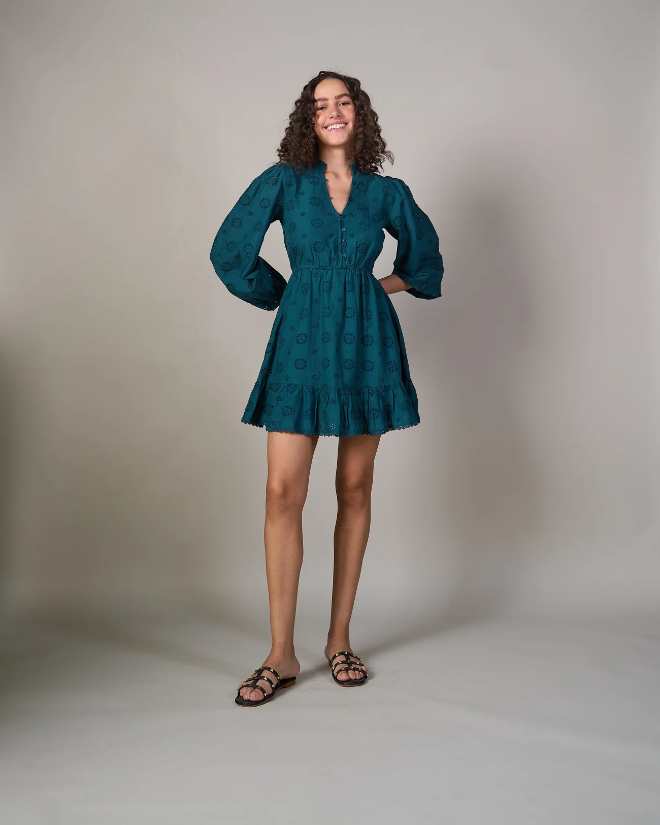 Sophie Schiffli Dress - Image 22