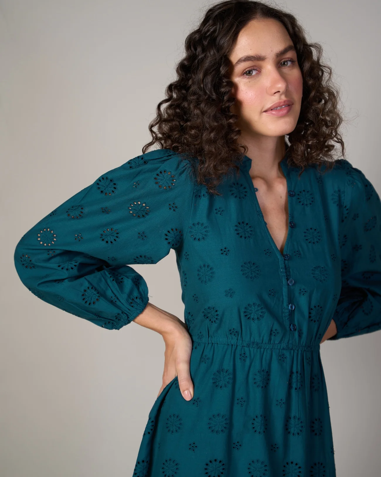 Sophie Schiffli Dress - Image 12