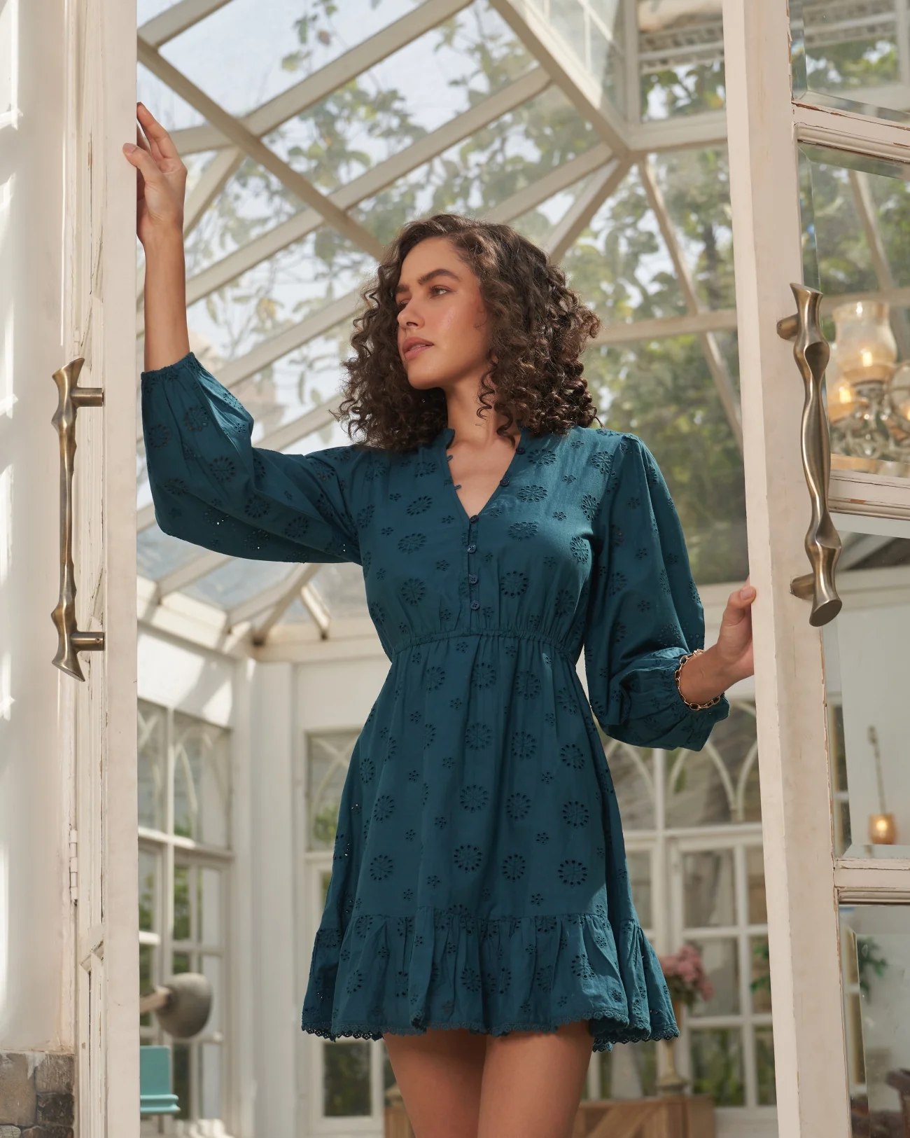 Sophie Schiffli Dress - Image 18