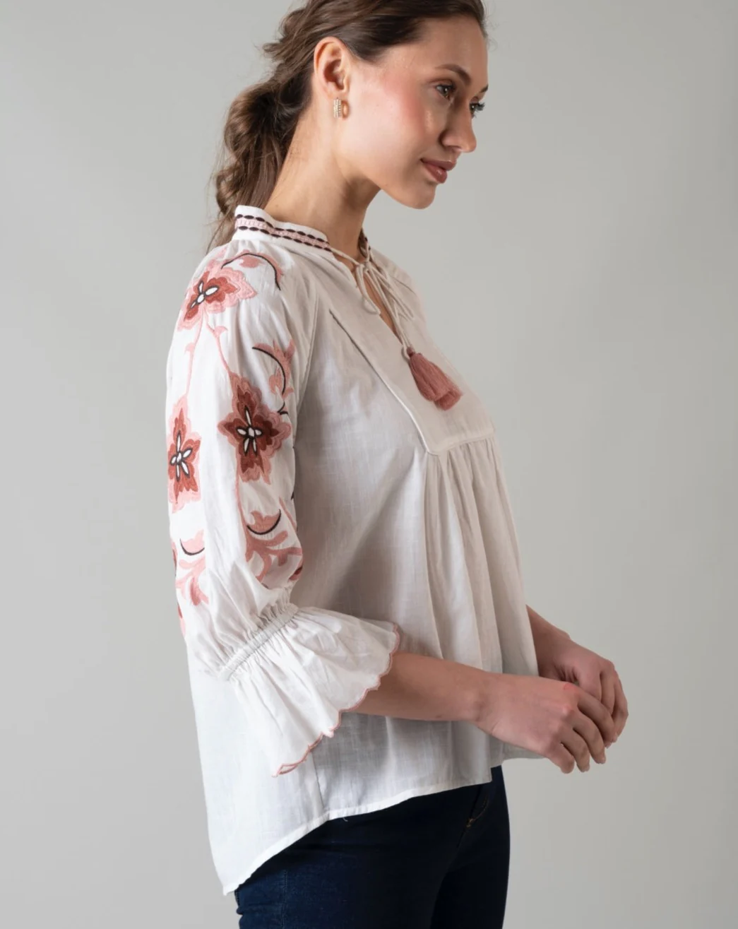 Bella Embroidered Top - Image 9