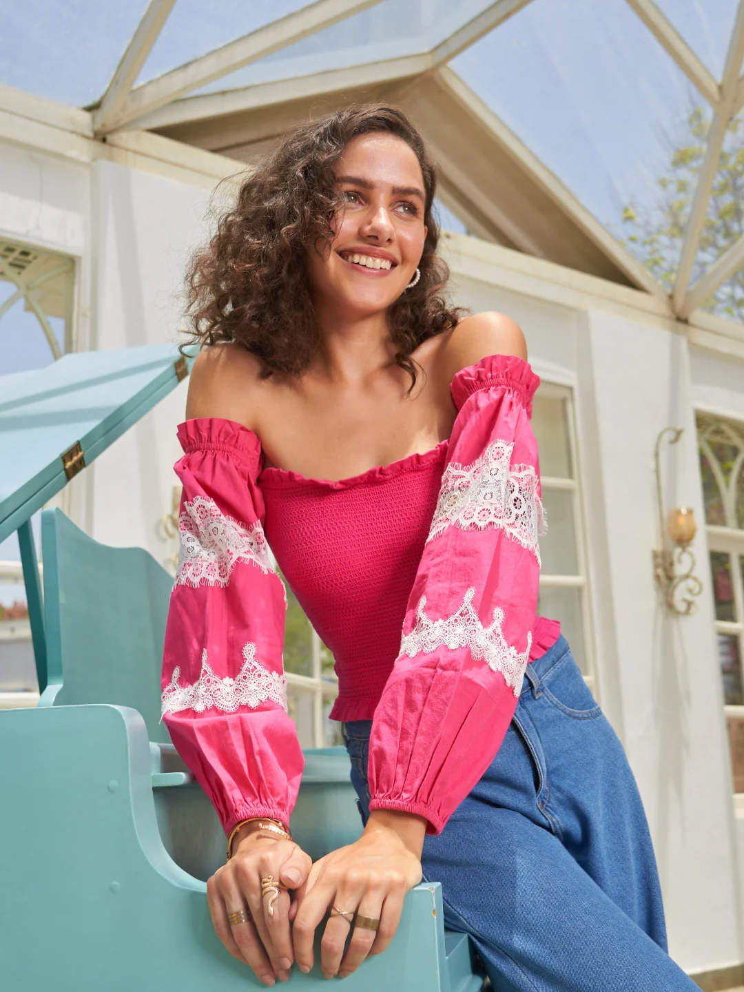 Black Bishop Sleeve Tube Top - Image 21