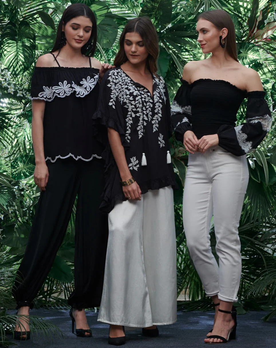 Black Bishop Sleeve Tube Top - Image 5