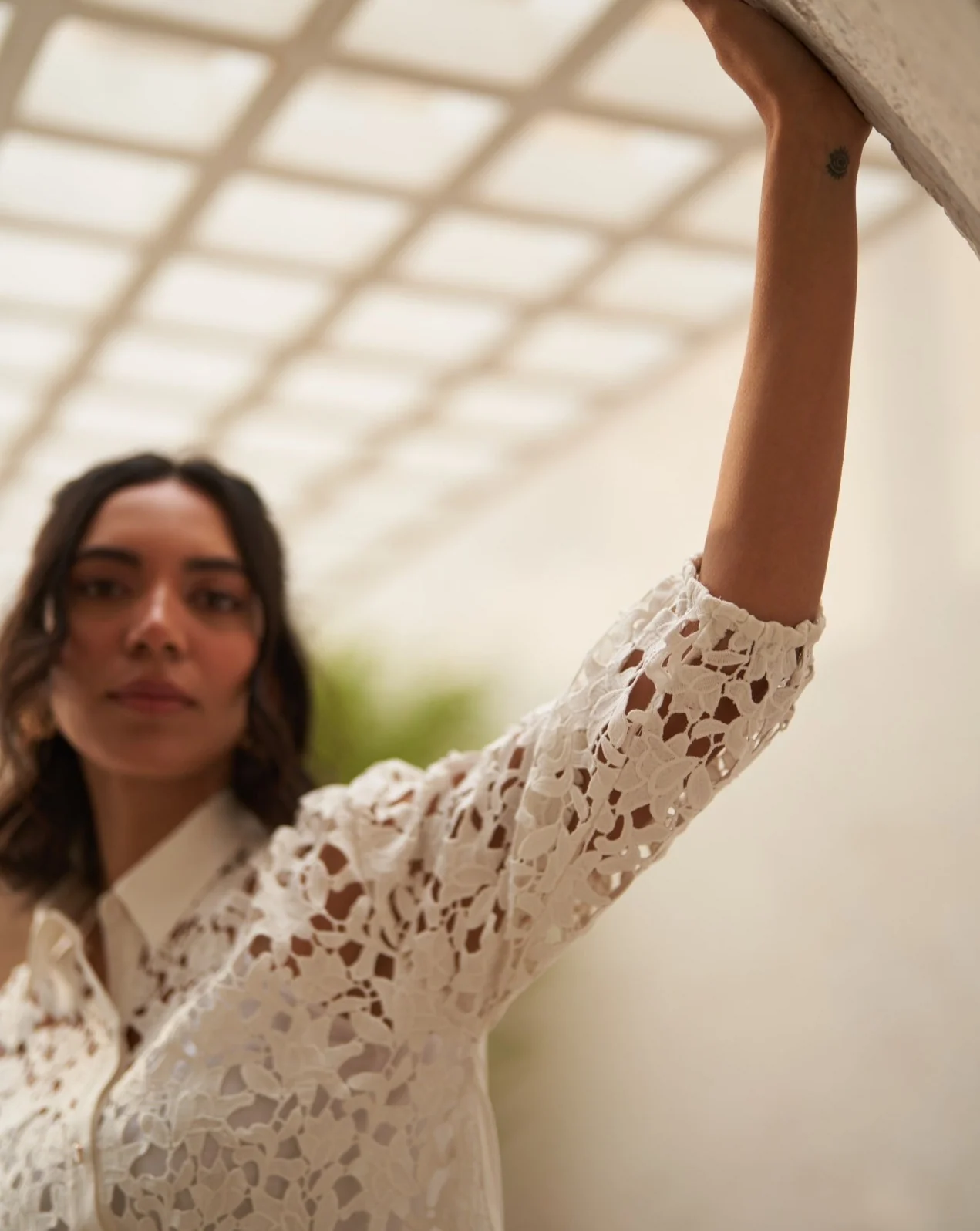 Amber White Blouse - Image 13