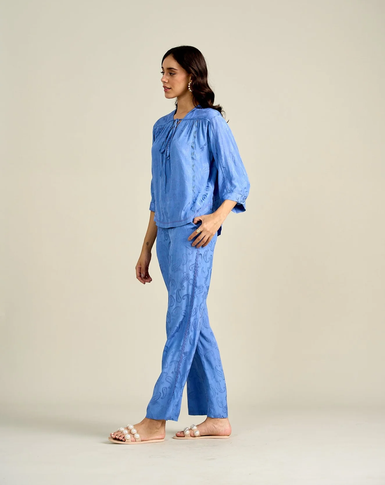 Ellie Jacquard Top - Image 7