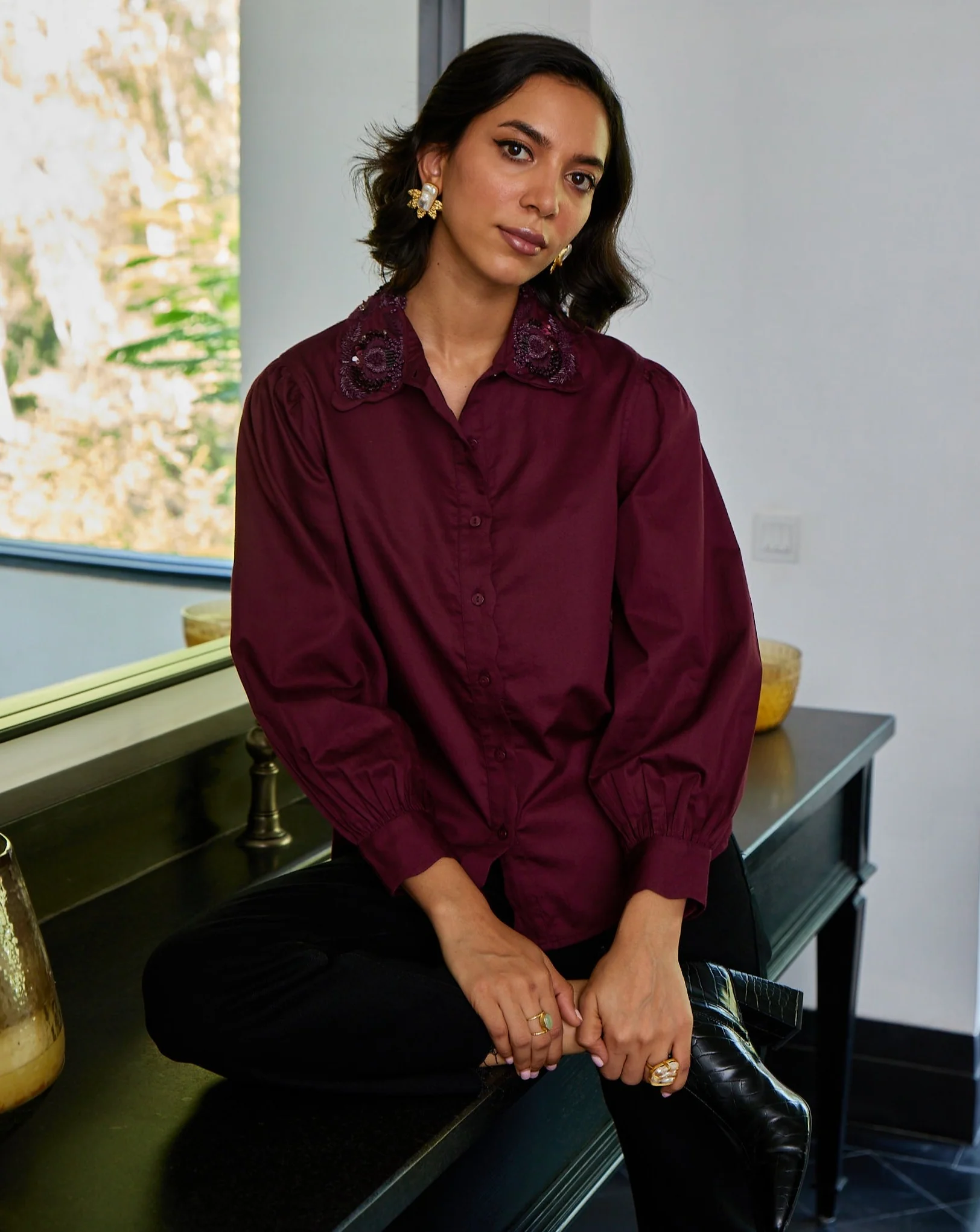 Erin Embroidered Shirt - Image 27