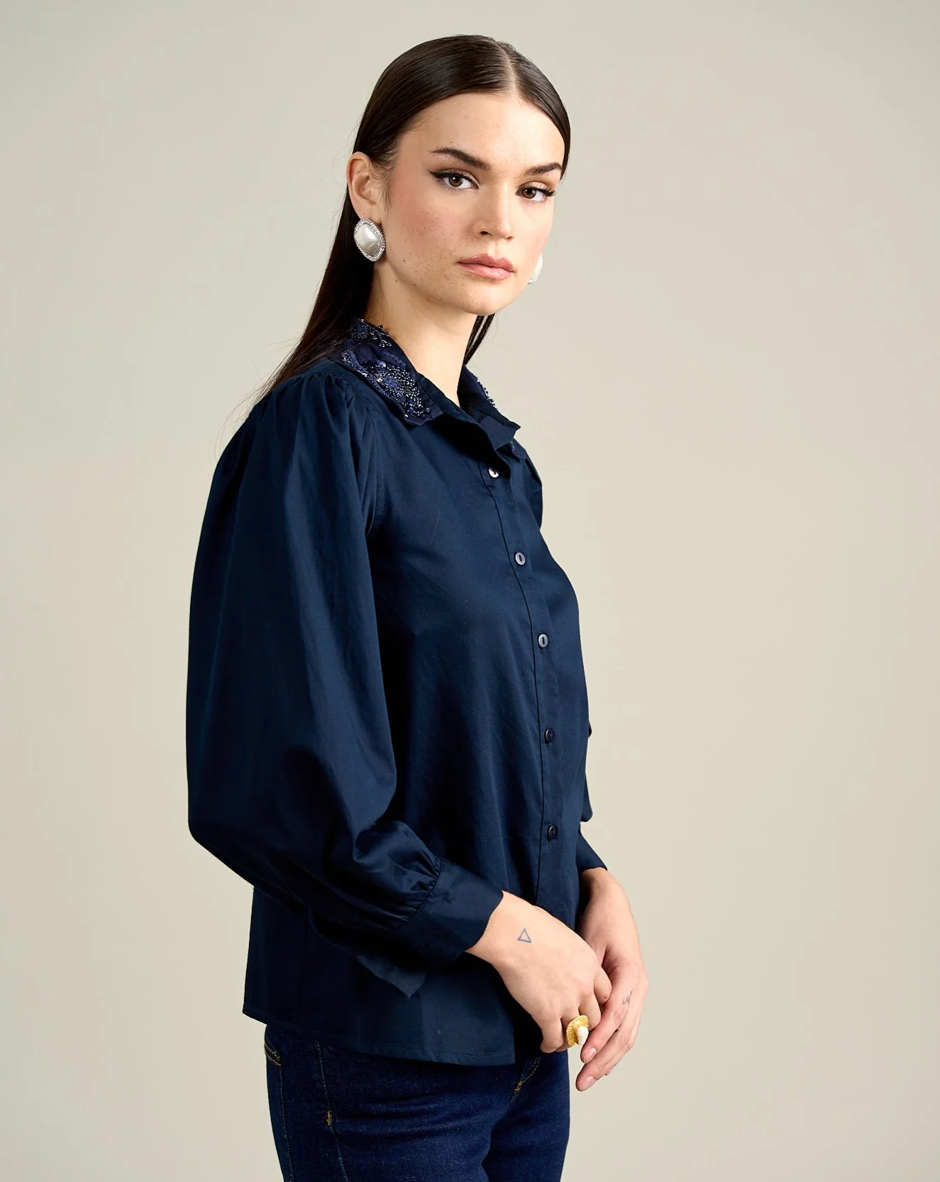 Erin Embroidered Shirt - Image 5