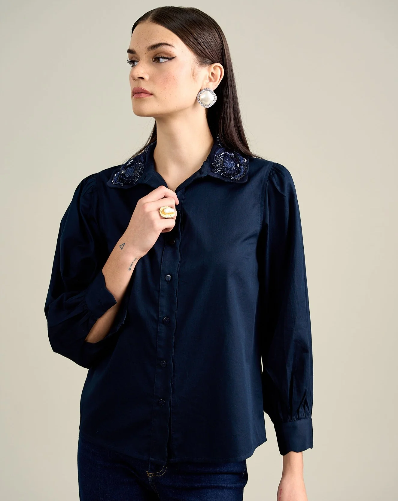 Erin Embroidered Shirt - Image 4