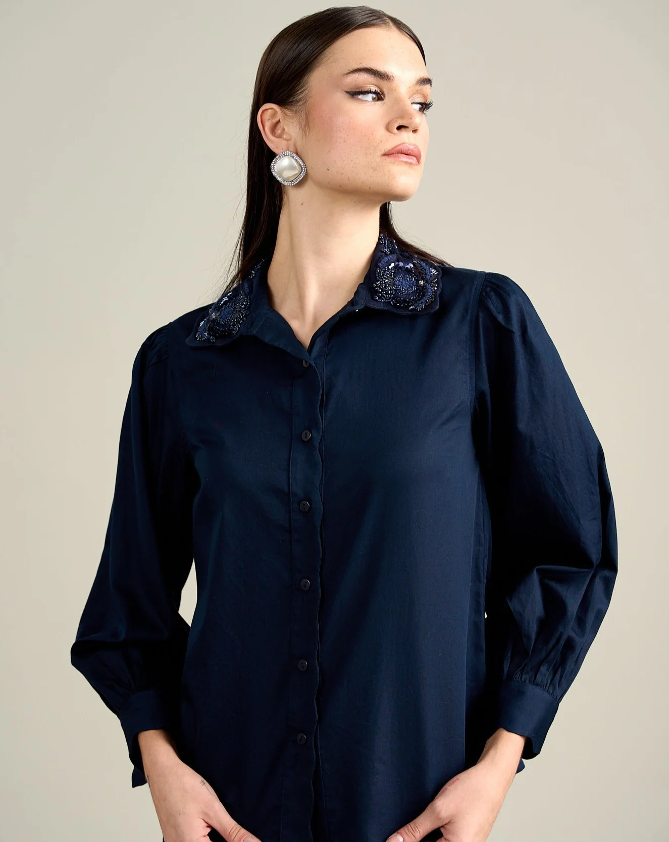 Erin Embroidered Shirt - Image 3