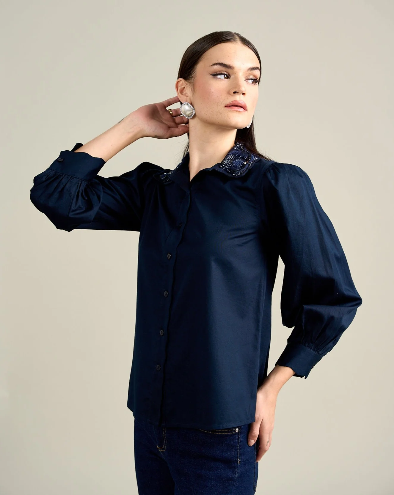 Erin Embroidered Shirt - Image 7