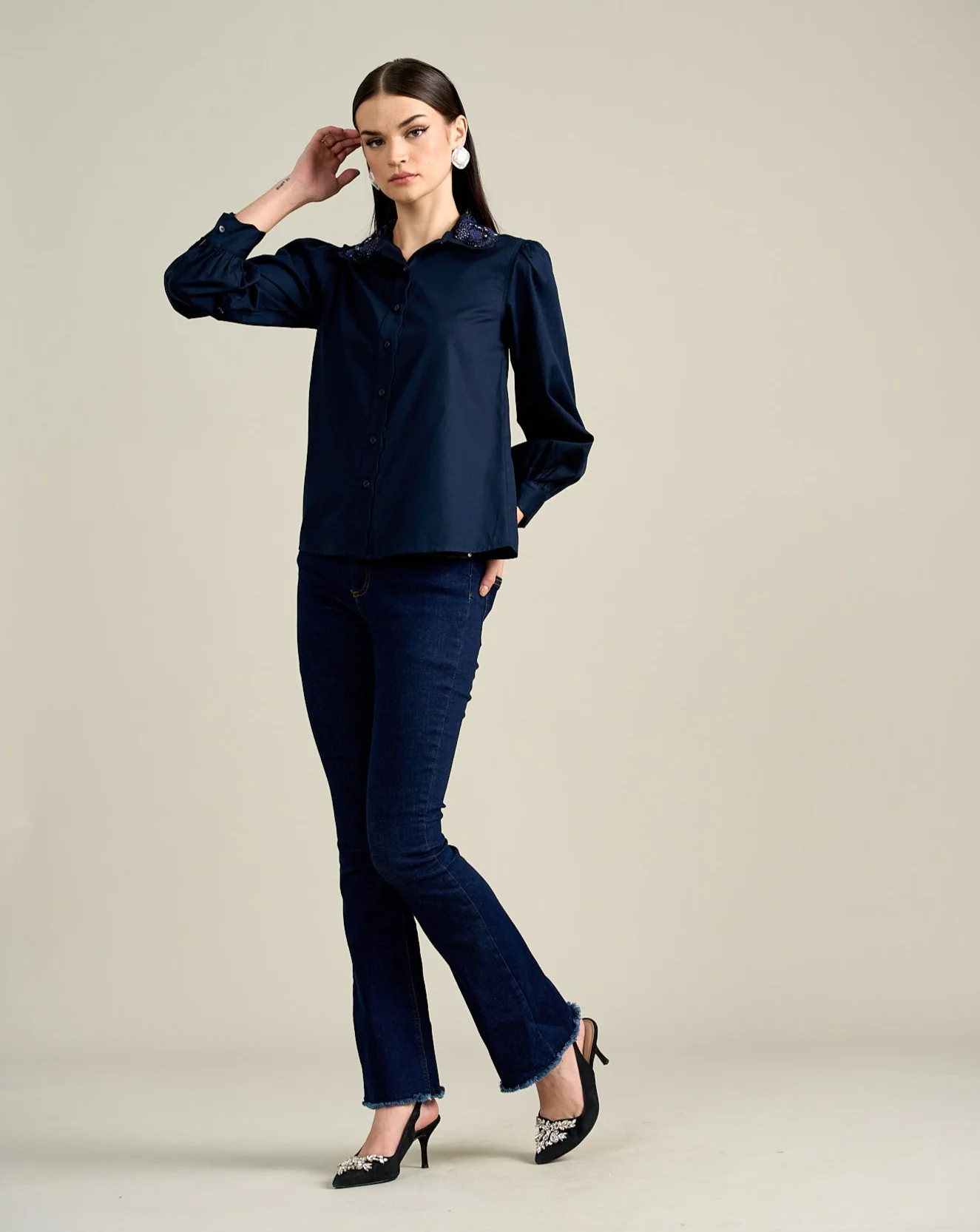 Erin Embroidered Shirt - Image 10