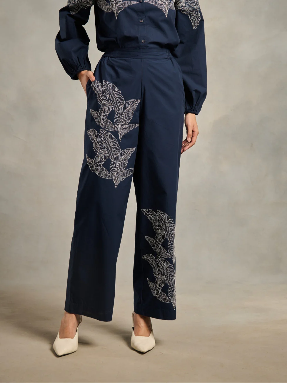 Giselle Embroidered Pants - Image 3