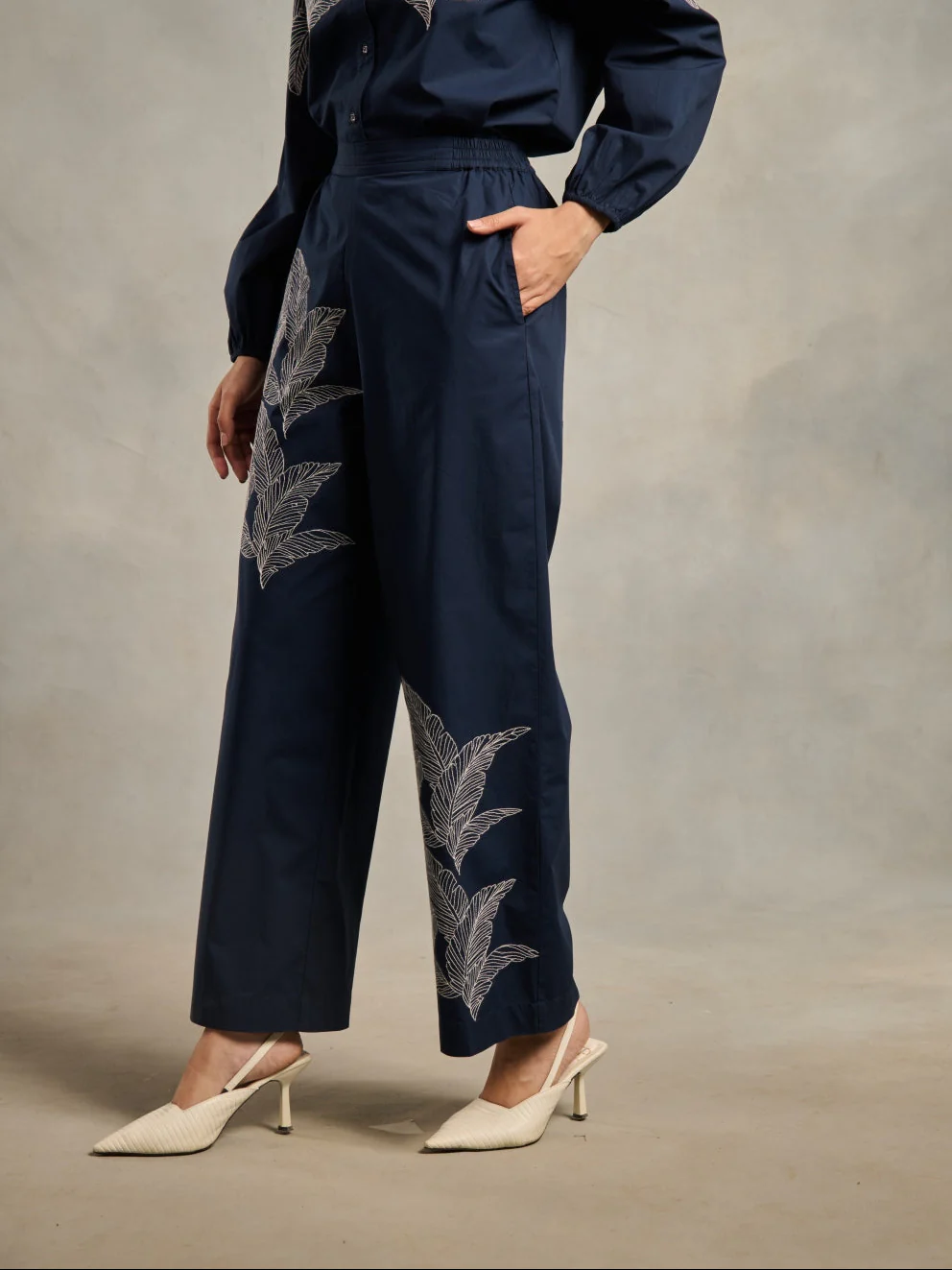 Giselle Embroidered Pants - Image 4