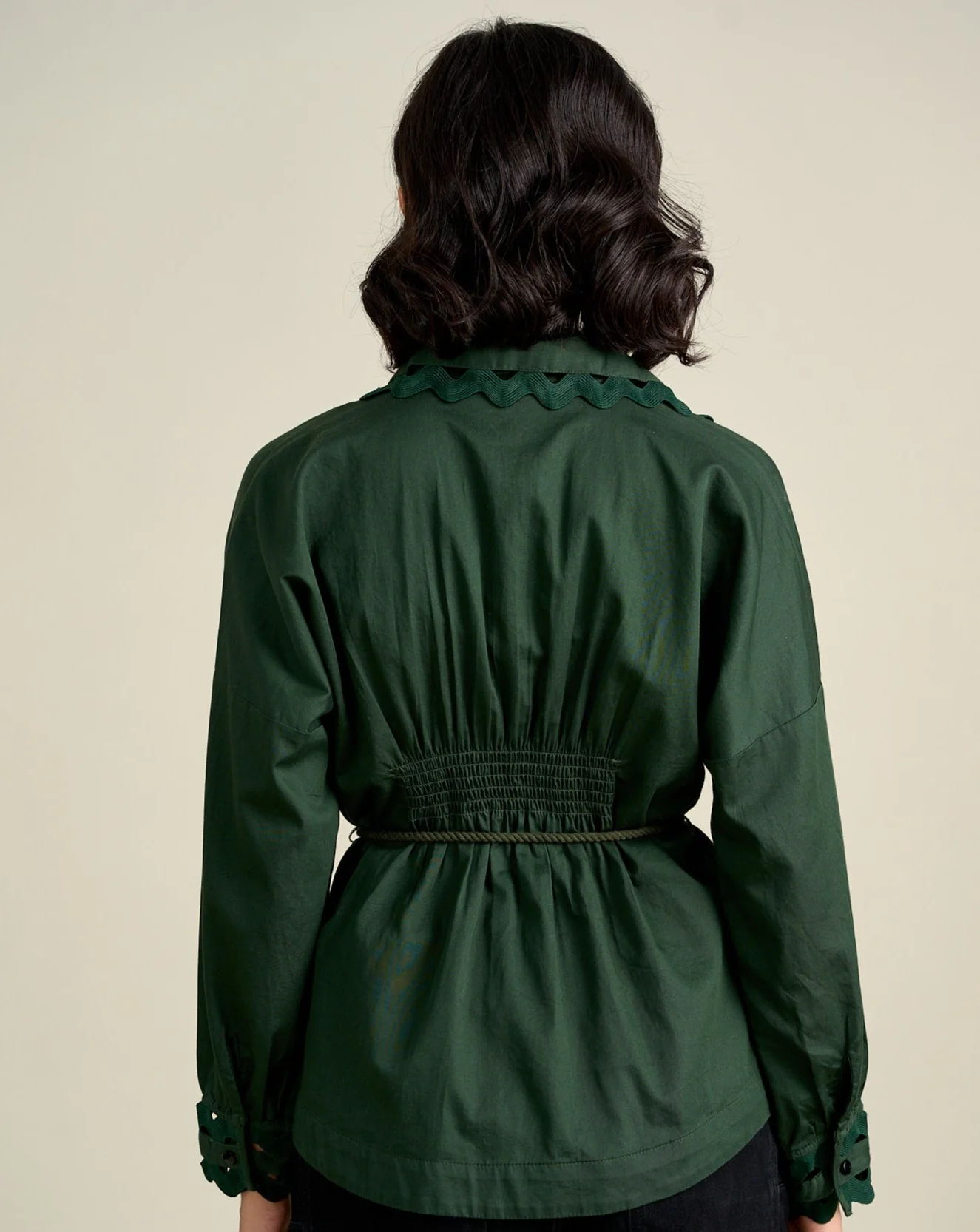 Cotton Satin Shirt - Image 5