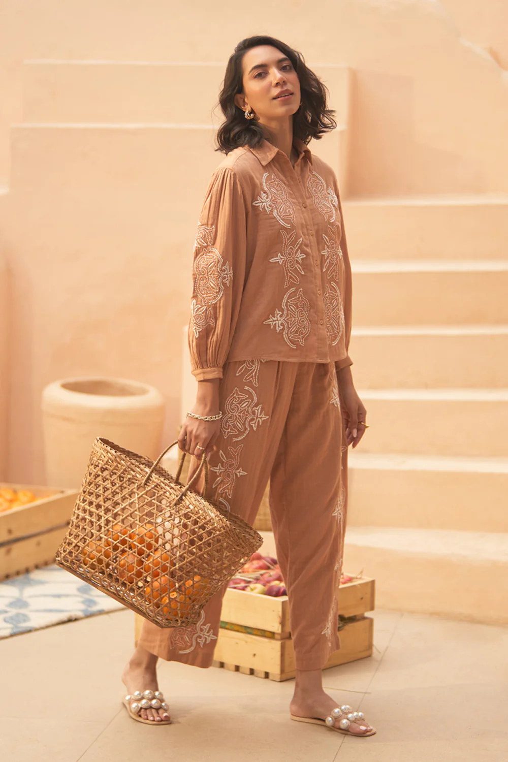 Amy Embroidered Pant - Image 5