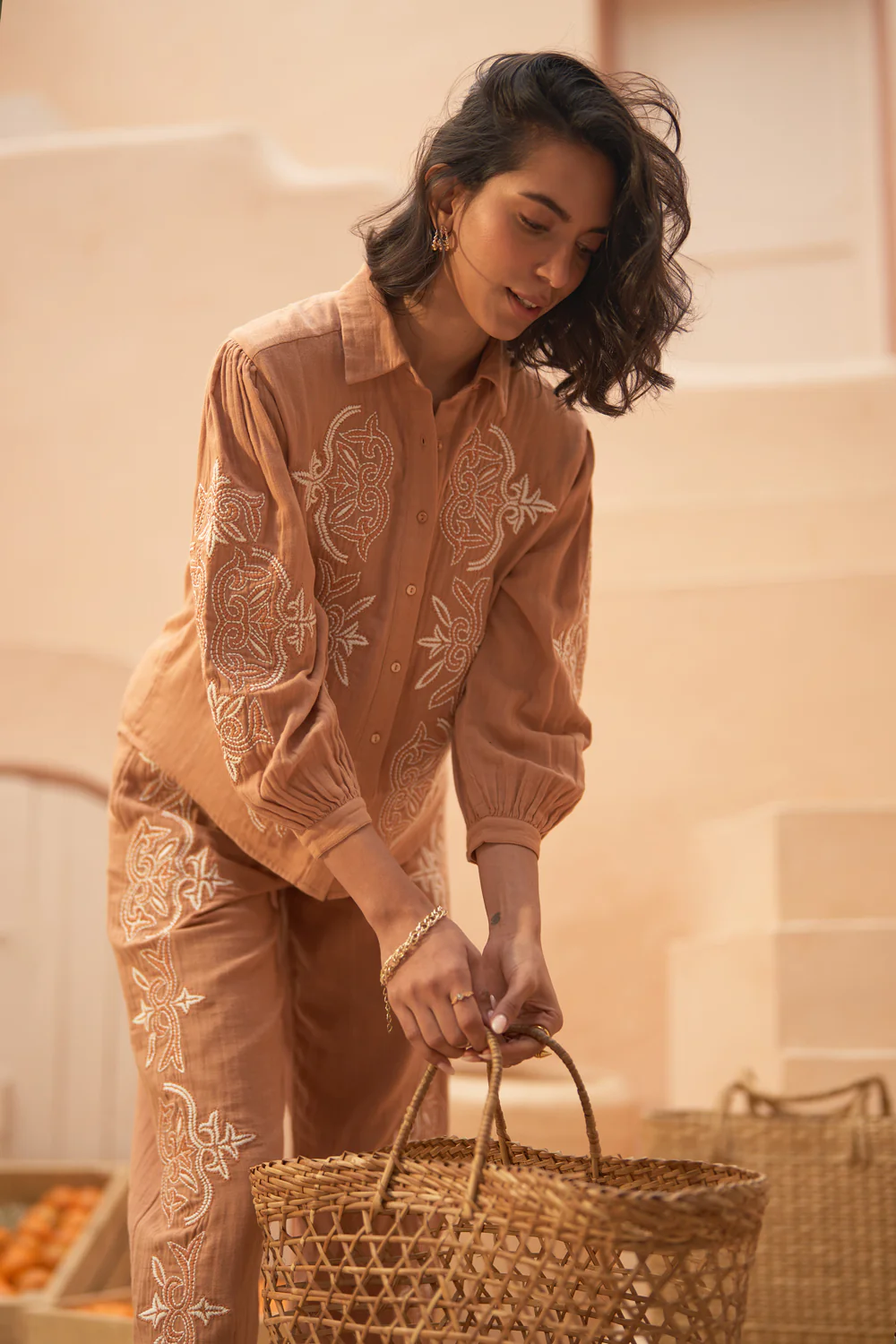 Amy Embroidered Pant - Image 4