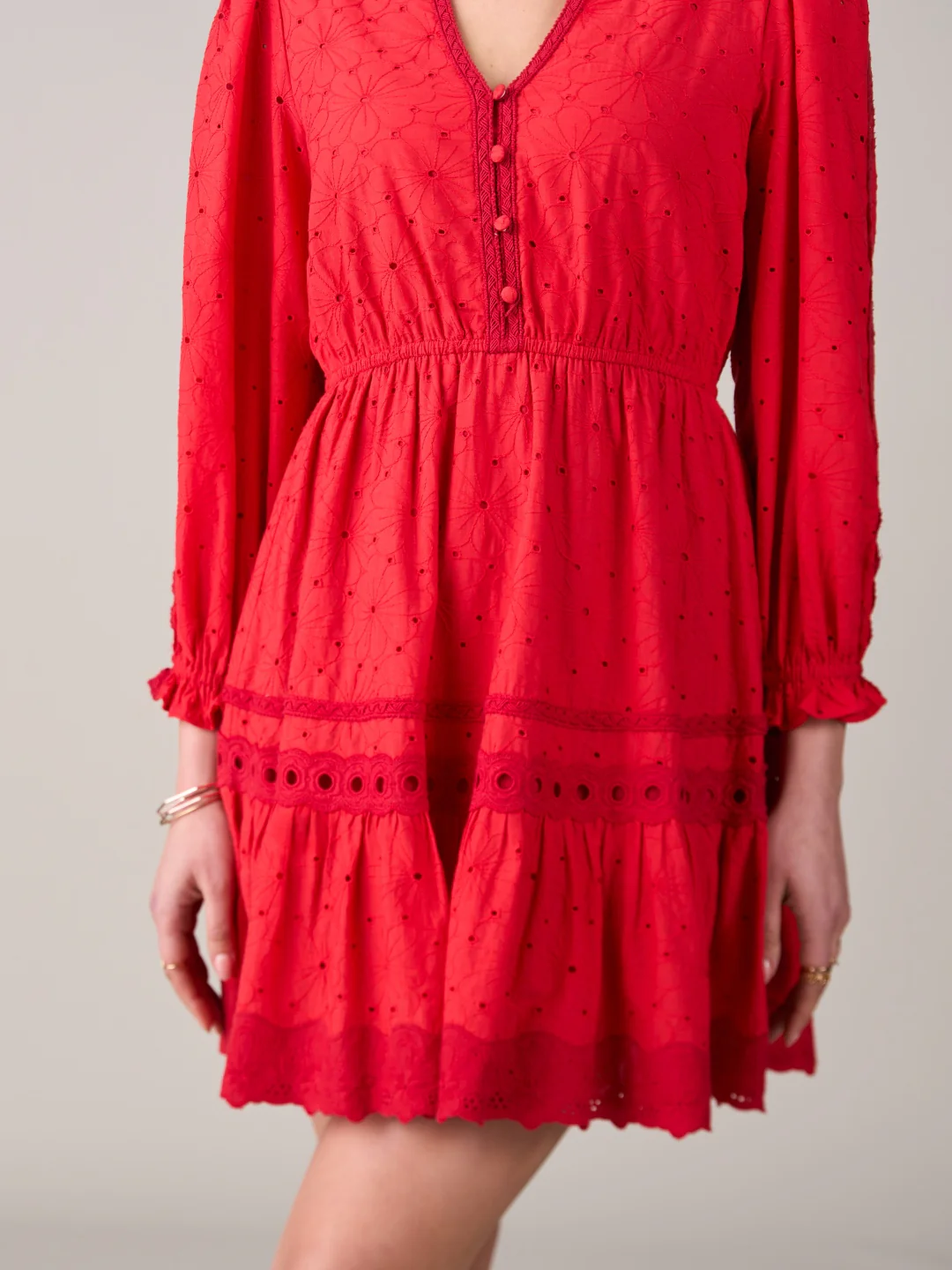 Julie Red Dress - Image 8