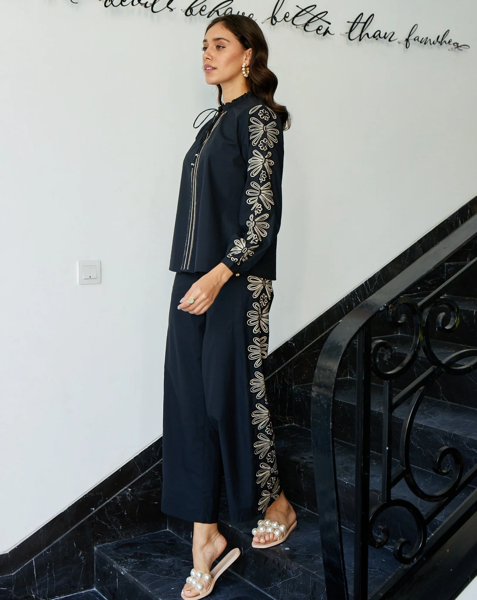 Kate Embroidered Pant - Image 18