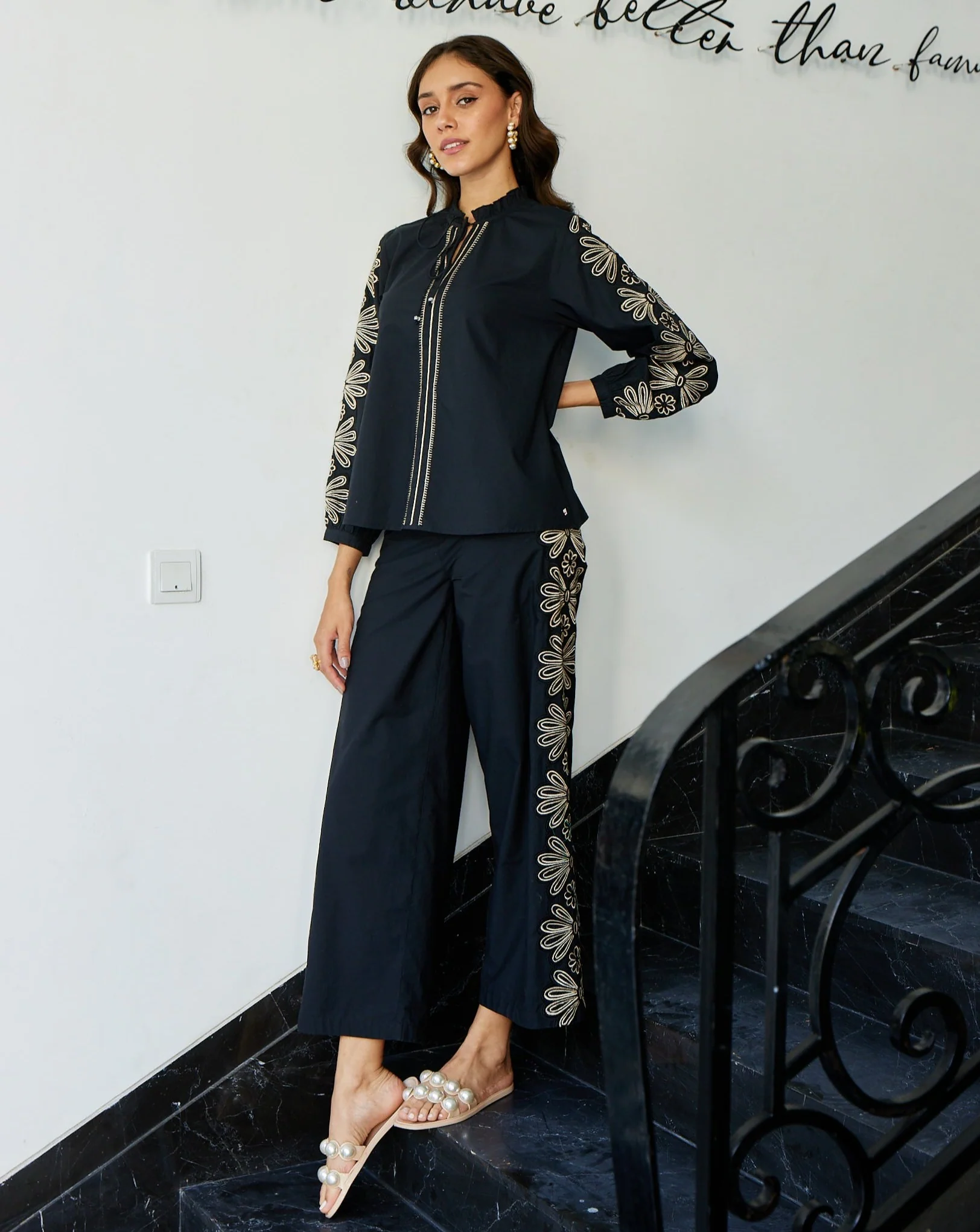 Kate Embroidered Pant - Image 19