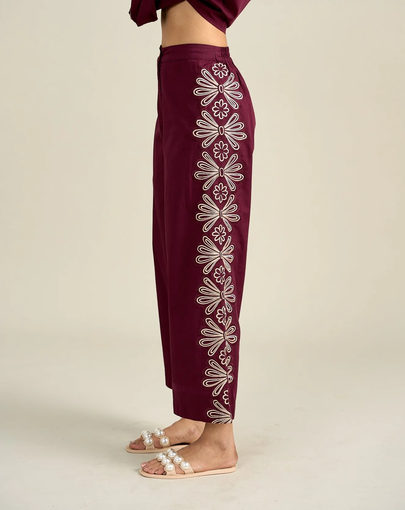 Kate Embroidered Pant - Image 7
