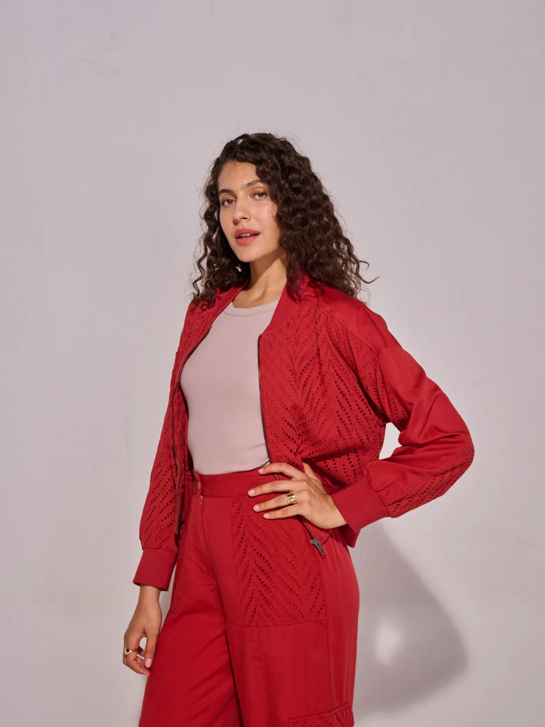 Leah Schiffli Jacket - Image 4