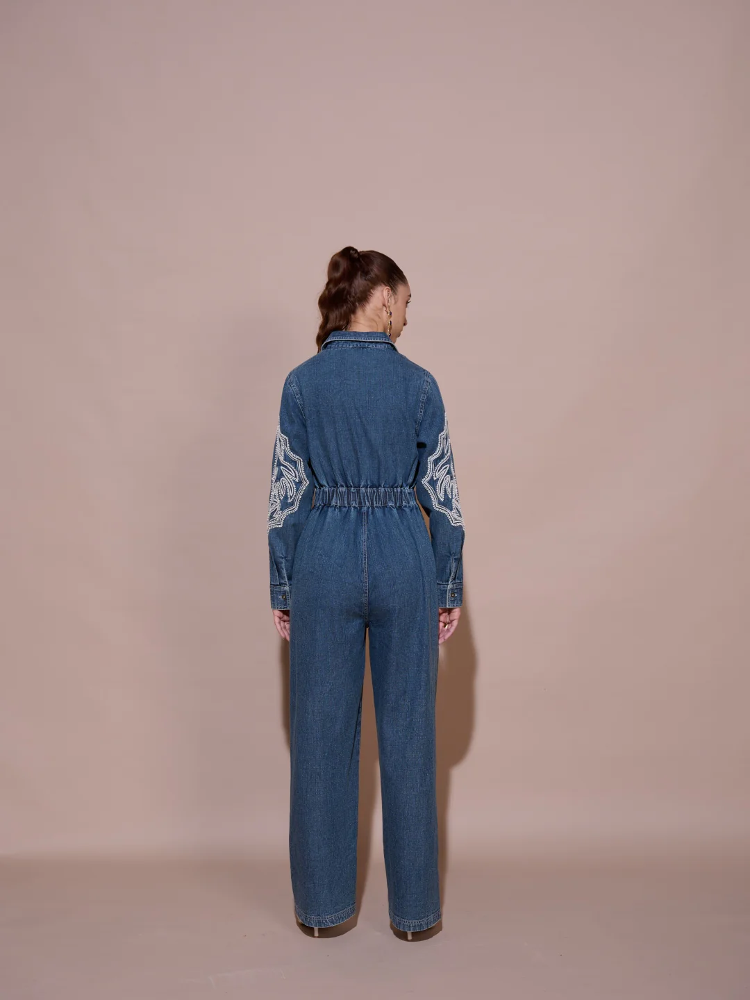 Lisa Denim Jumpsuit - Image 10
