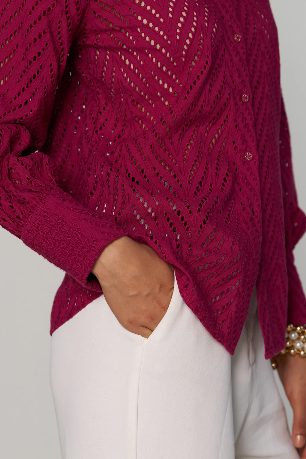 Georgia Schiffli Shirt - Image 10