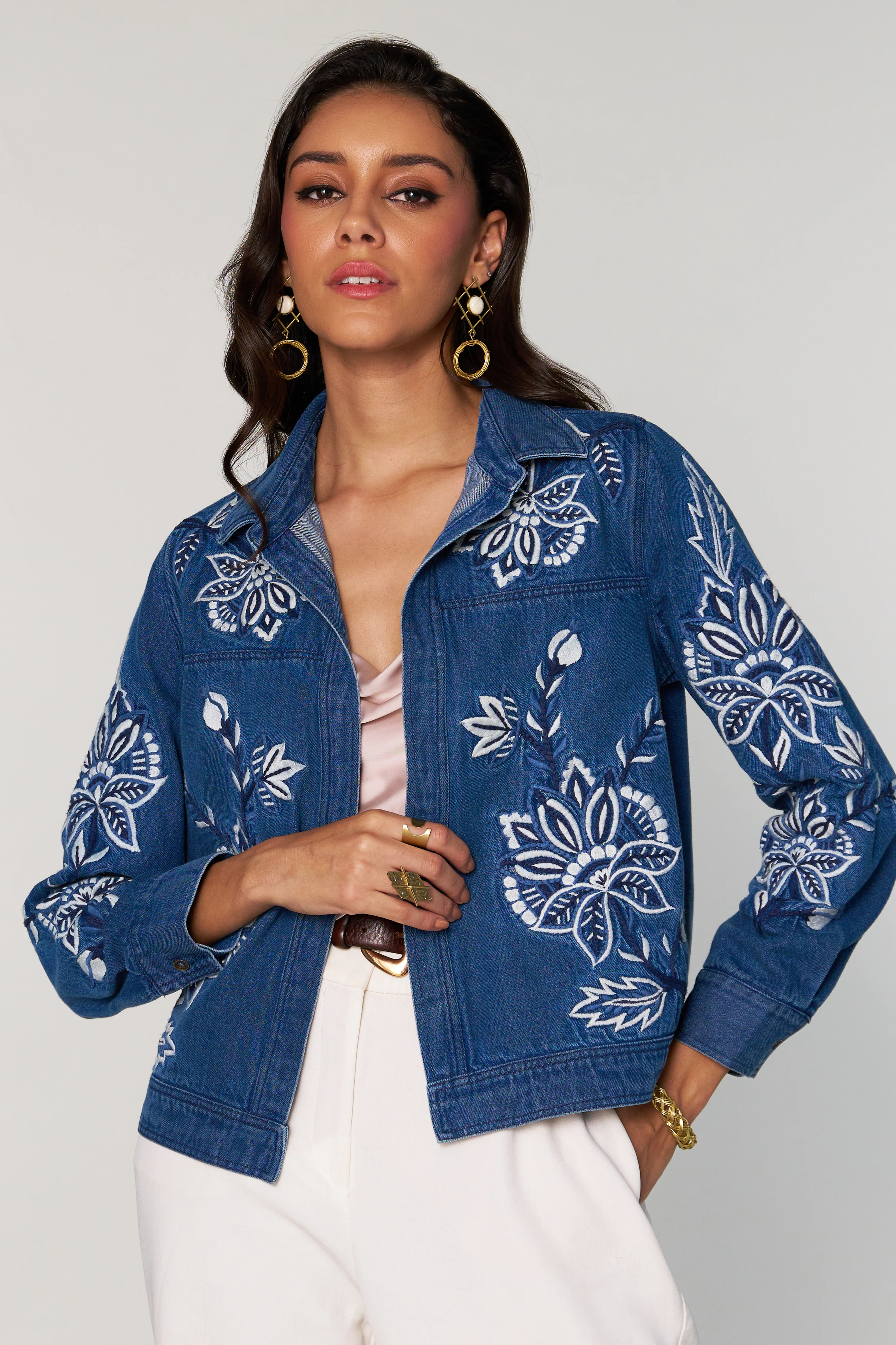 Marilyn Embroidered Jacket - Image 3