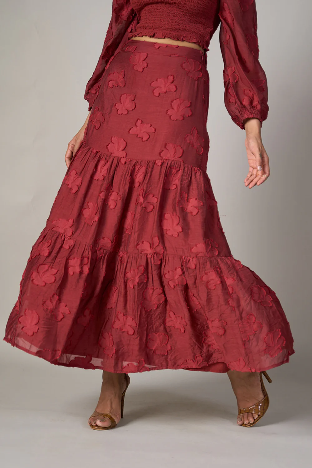 Audrey Jacquard Skirt - Image 4