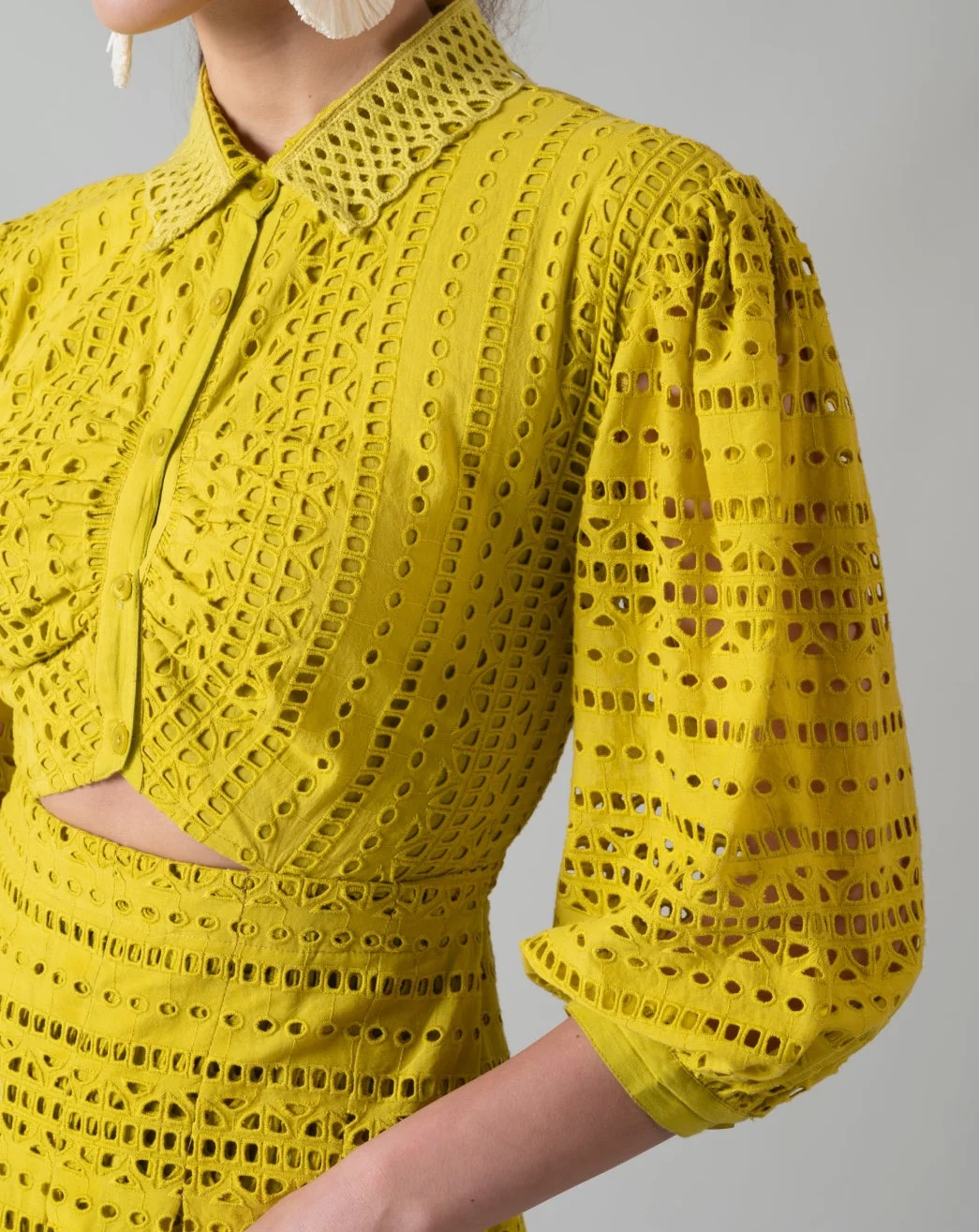 Thea Schiffli Dress - Image 11