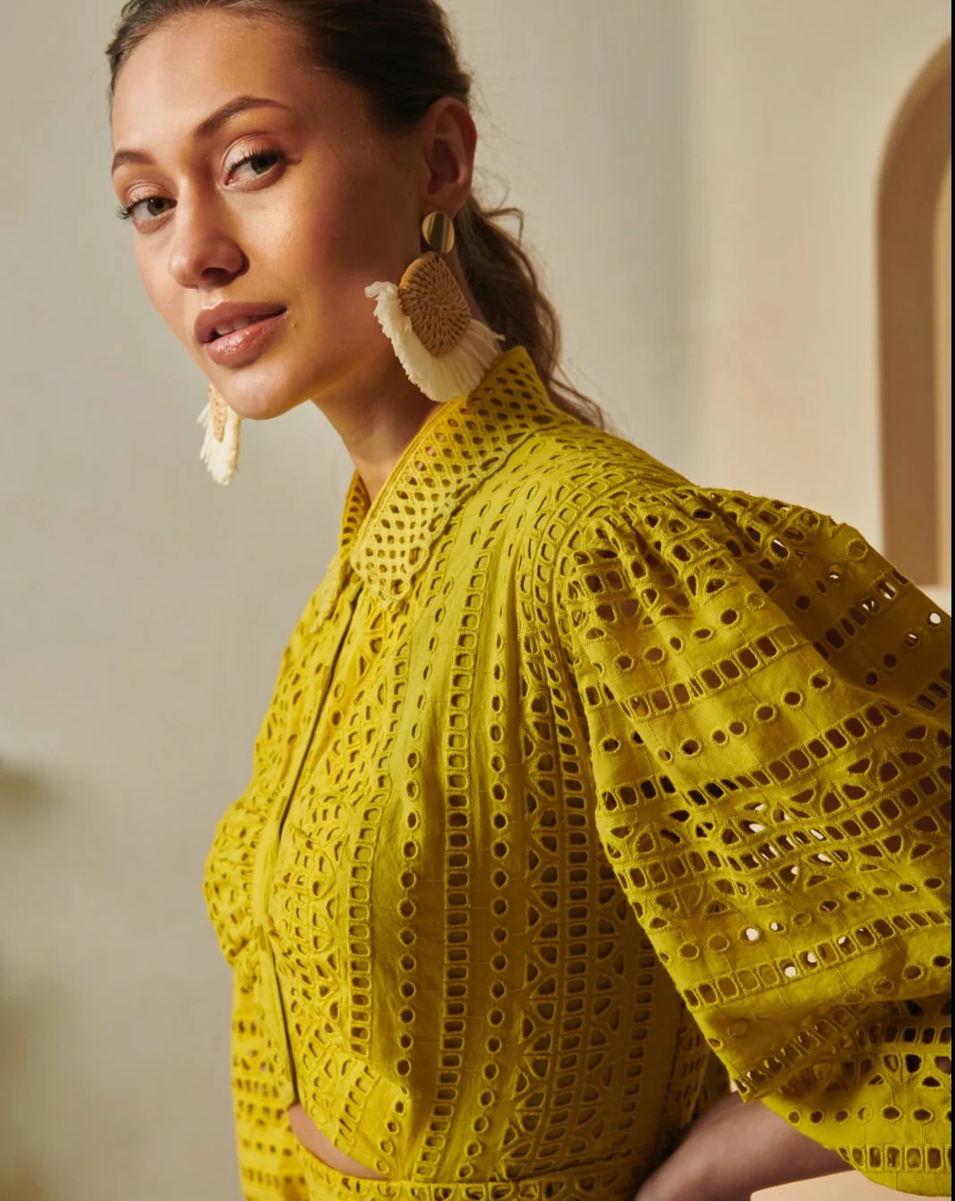 Thea Schiffli Dress - Image 7