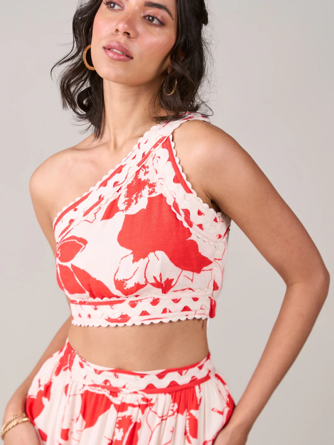 Lina One Shoulder Top - Image 8