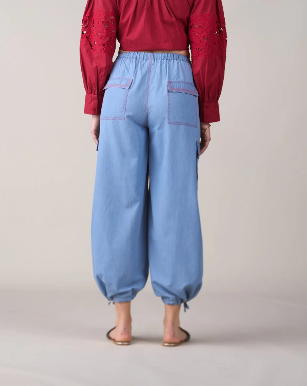 Sara Tencel Pants - Image 5