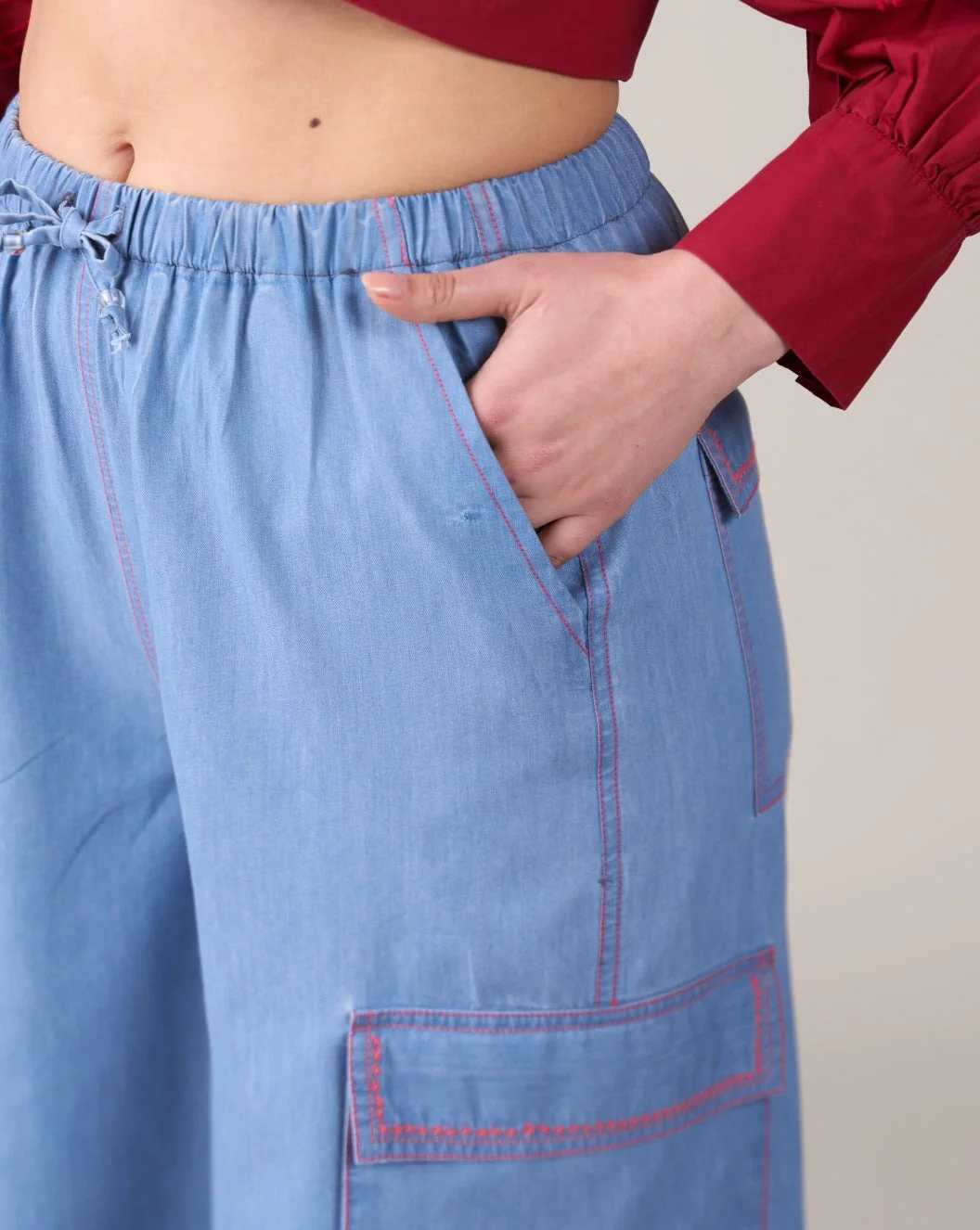 Sara Tencel Pants - Image 6