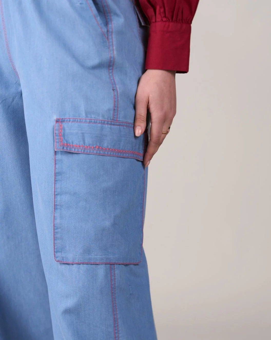 Sara Tencel Pants - Image 7