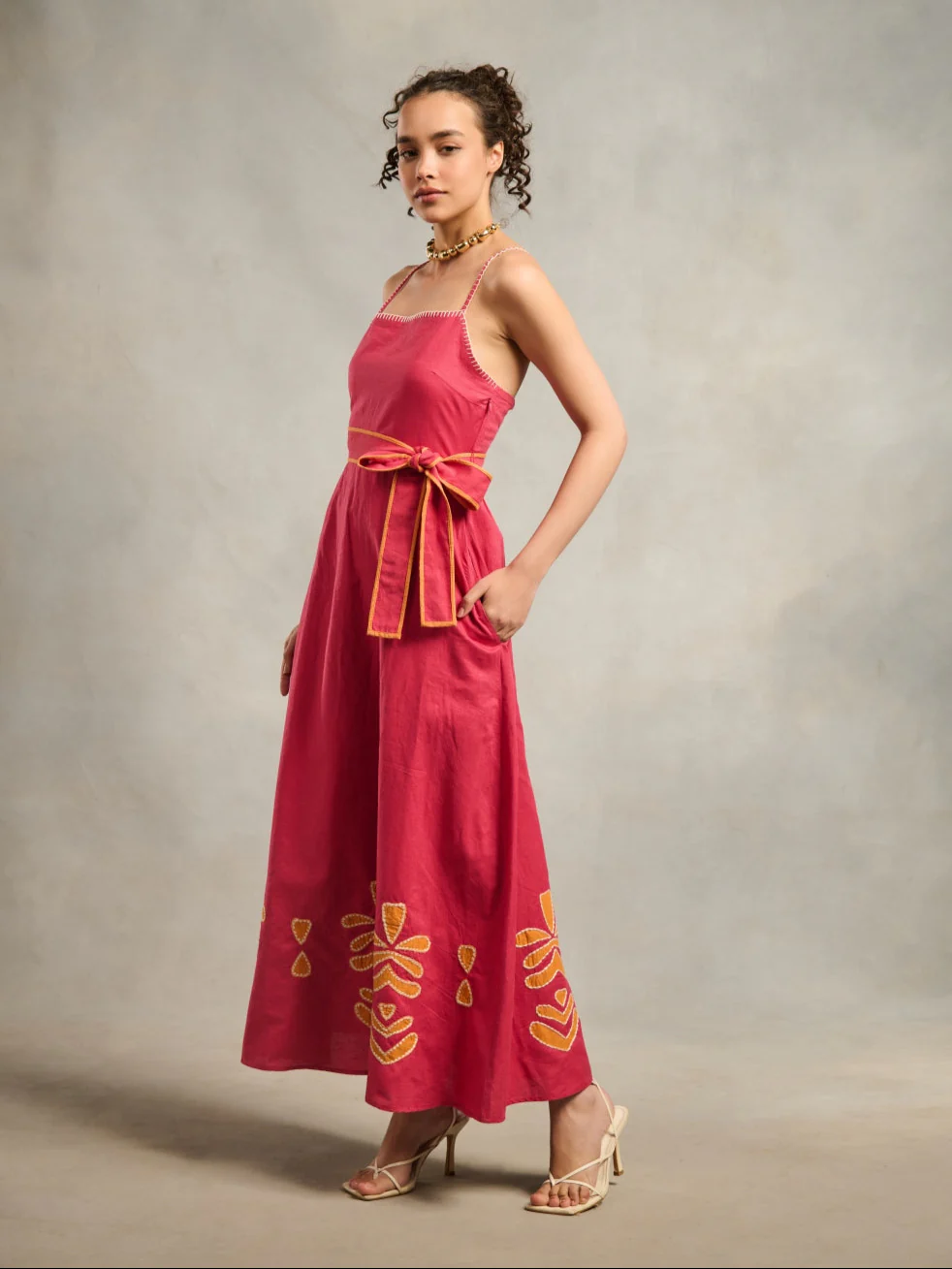 Clara Linen Blend Maxi - Image 8