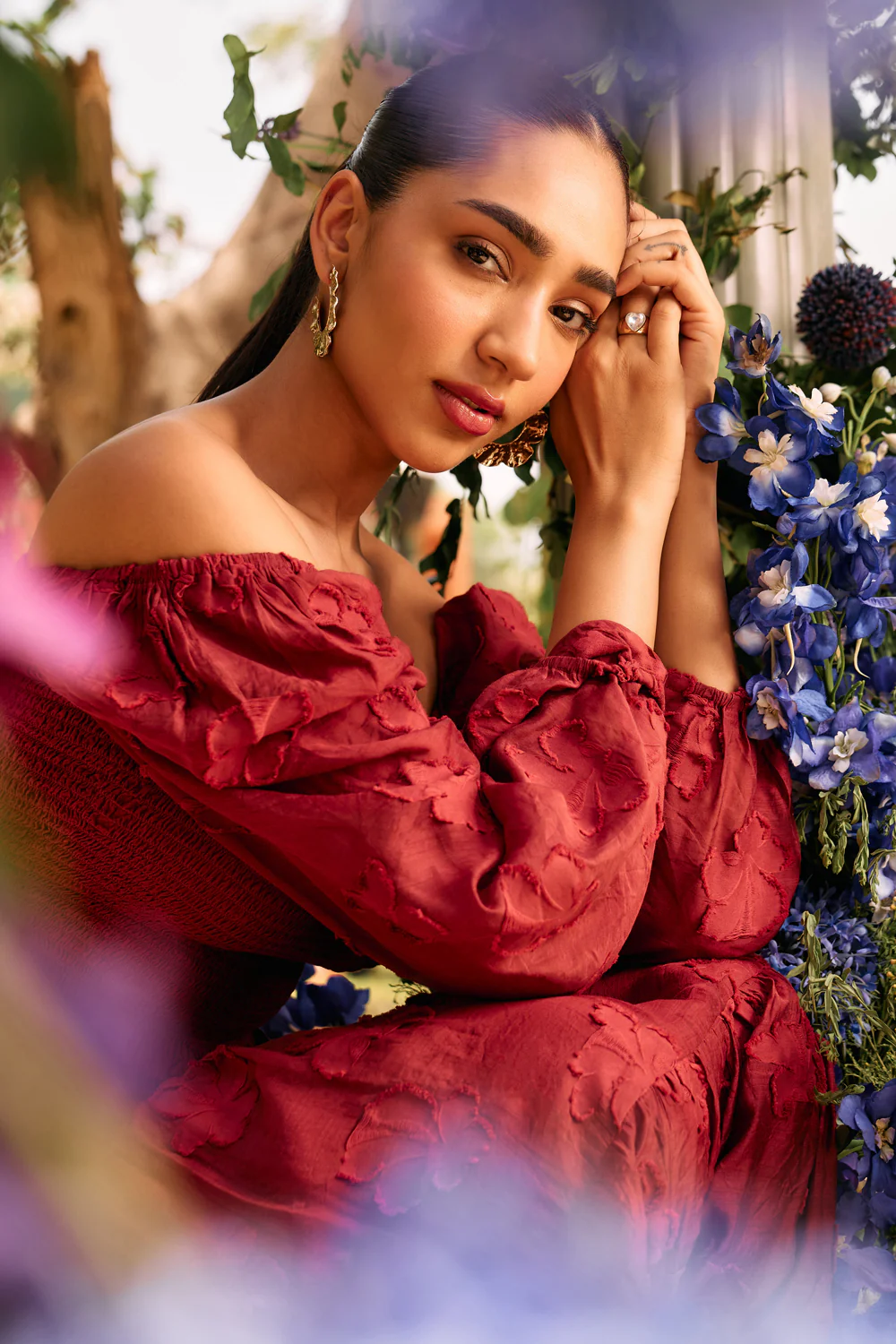 Audrey Jacquard Top - Image 4