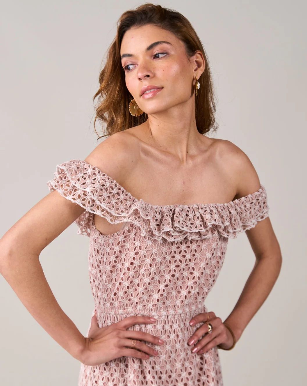 Elsa Schiffli Dress - Image 11