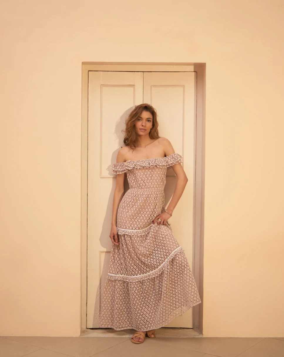 Elsa Schiffli Dress - Image 13