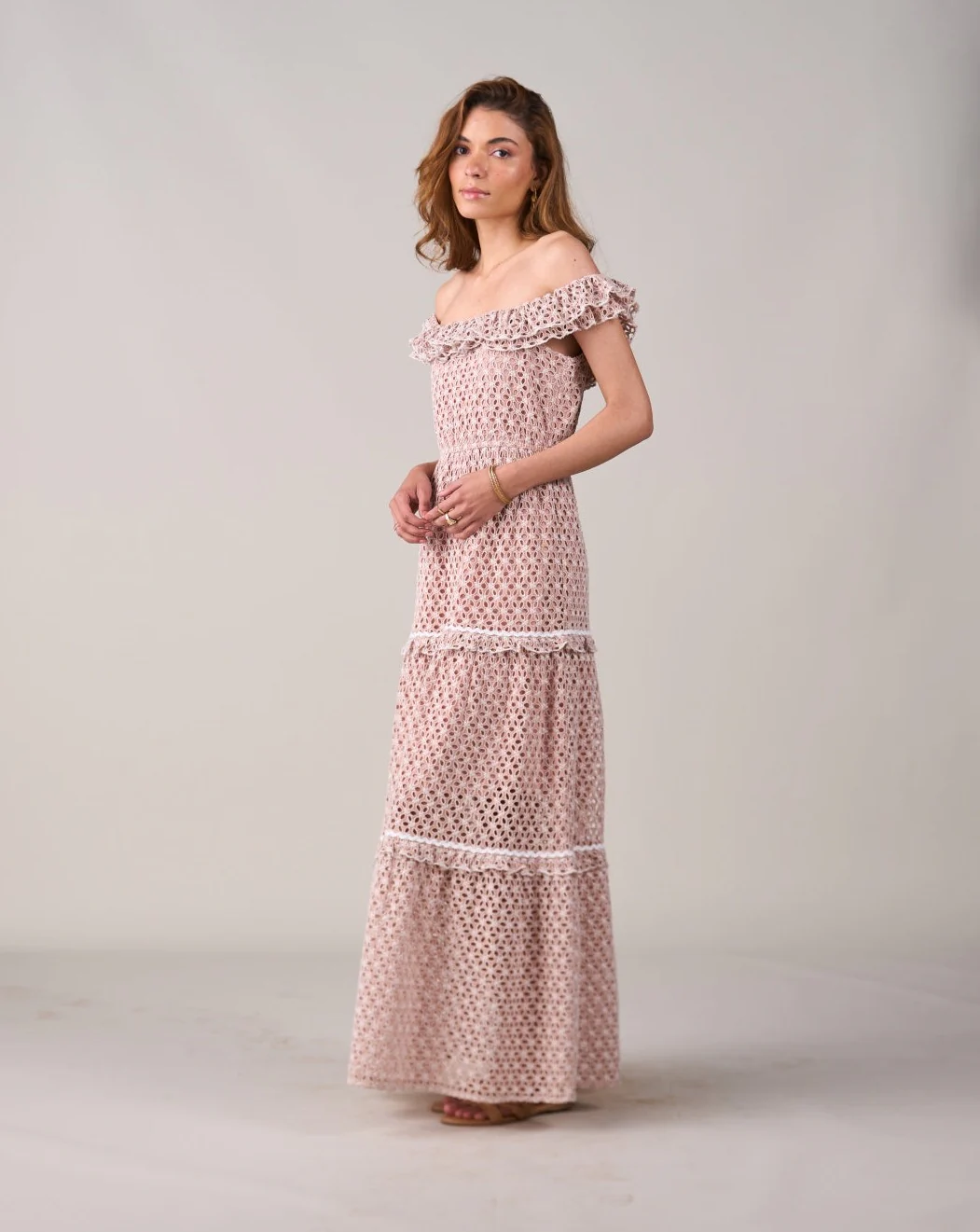 Elsa Schiffli Dress - Image 6