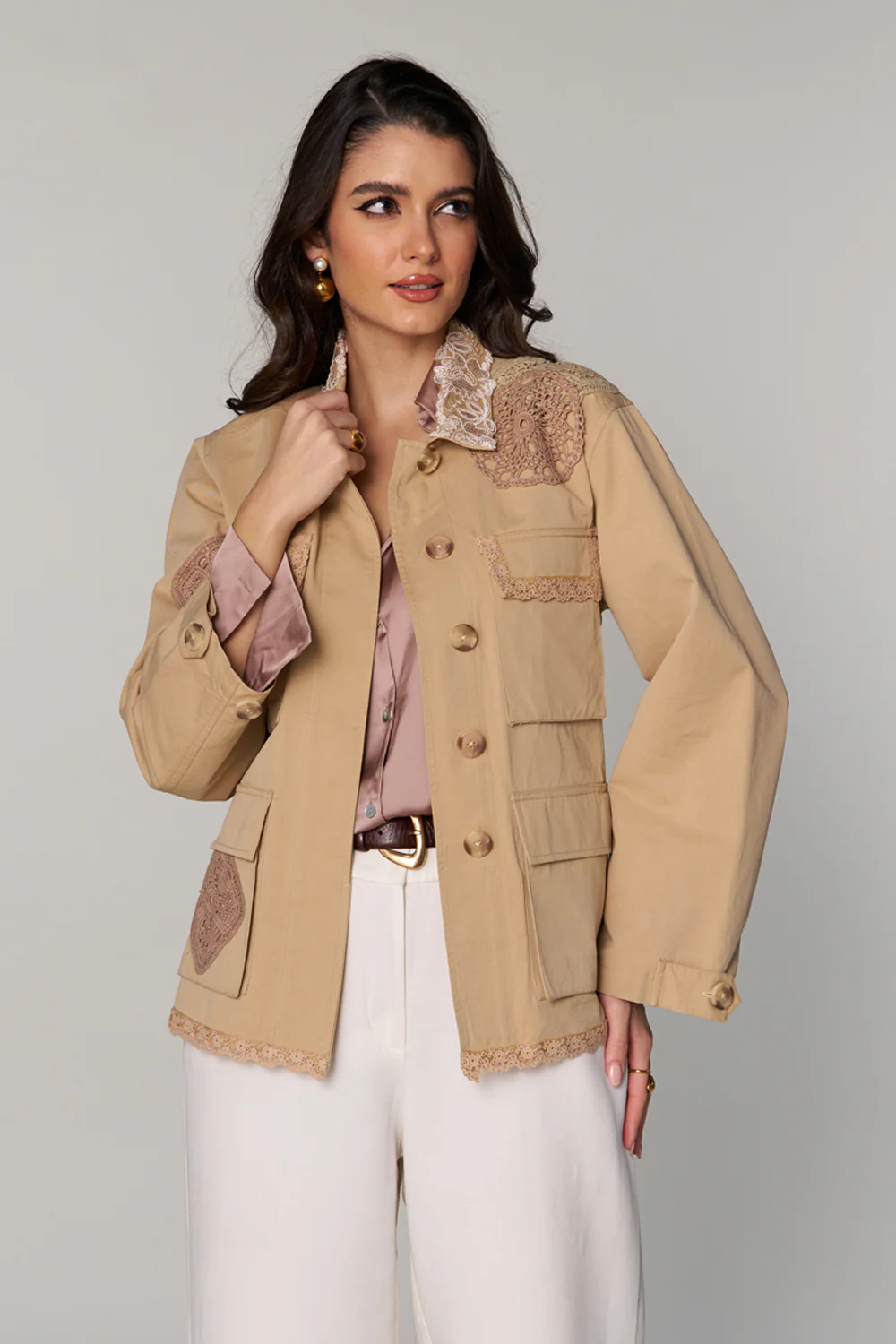 Maya Lace Jacket - Image 3