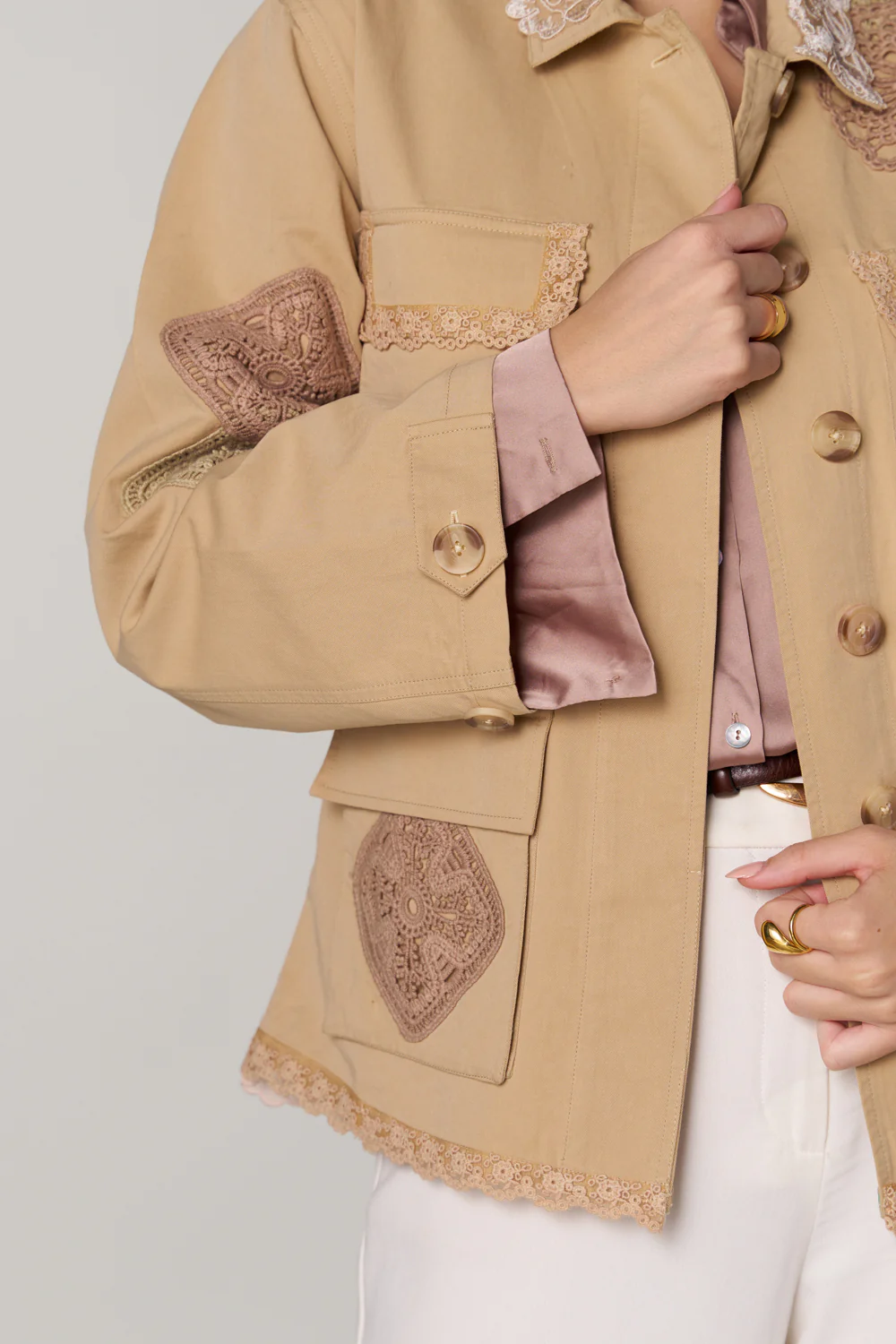 Maya Lace Jacket - Image 8